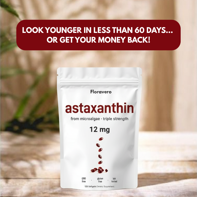 Floravero™ Astaxanthin Antioxidant 12mg