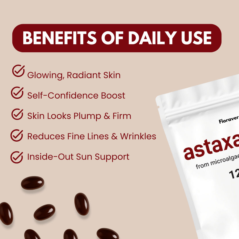 Floravero™ Astaxanthin Antioxidant 12mg